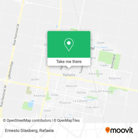 Ernesto Glasberg map
