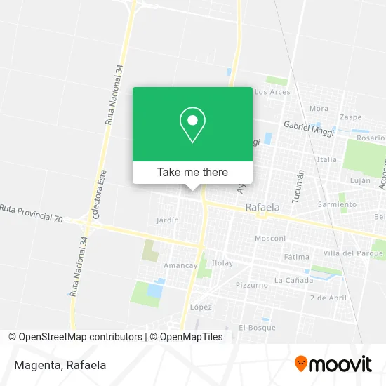 Magenta map