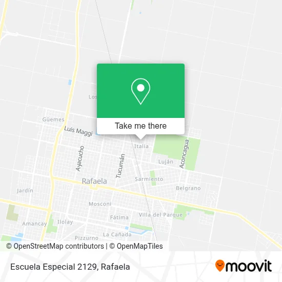 Escuela Especial 2129 map