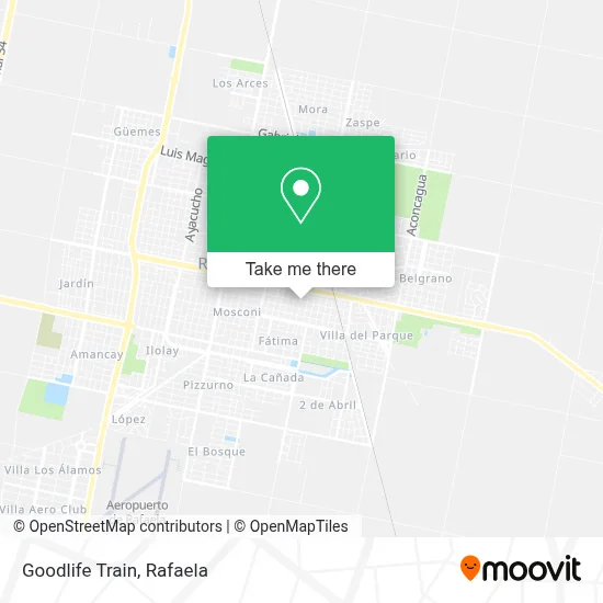 Goodlife Train map