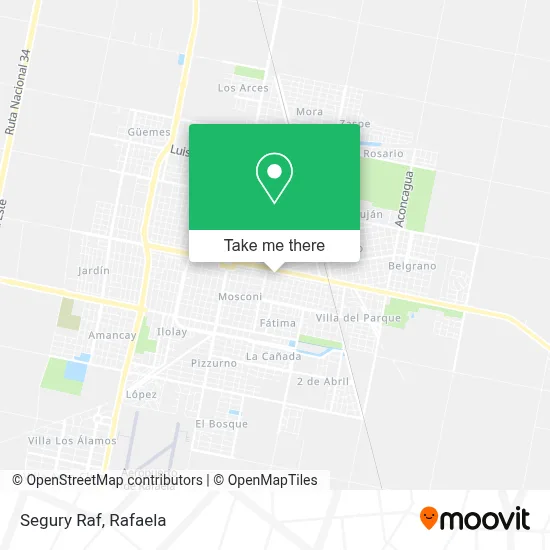 Segury Raf map
