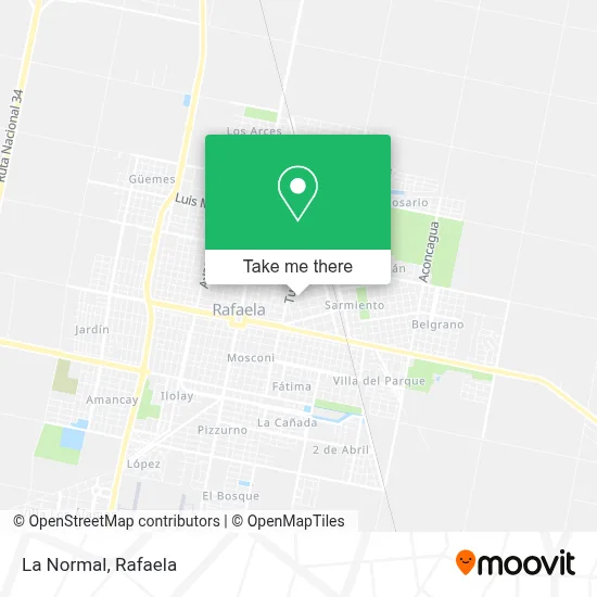 La Normal map
