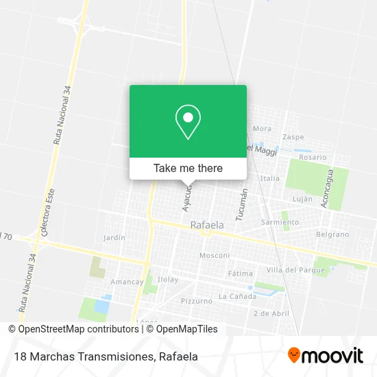 18 Marchas Transmisiones map