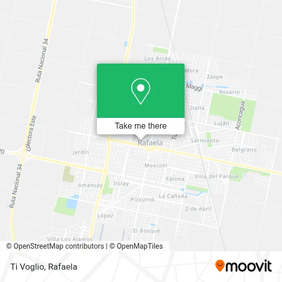 Ti Voglio map