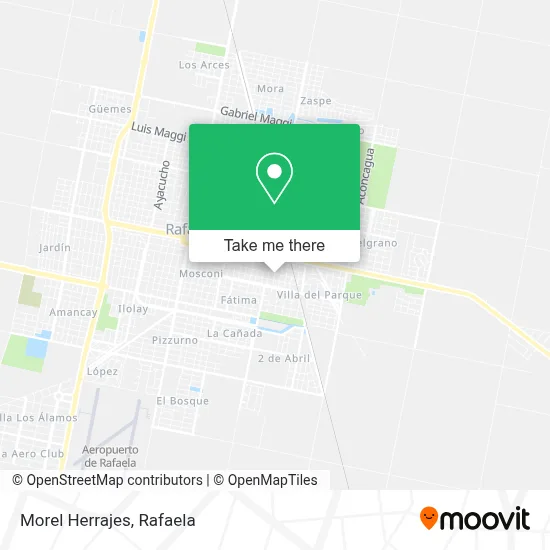 Morel Herrajes map