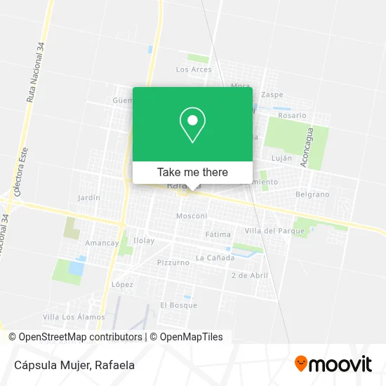 Cápsula Mujer map