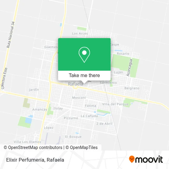 Elixir Perfumería map