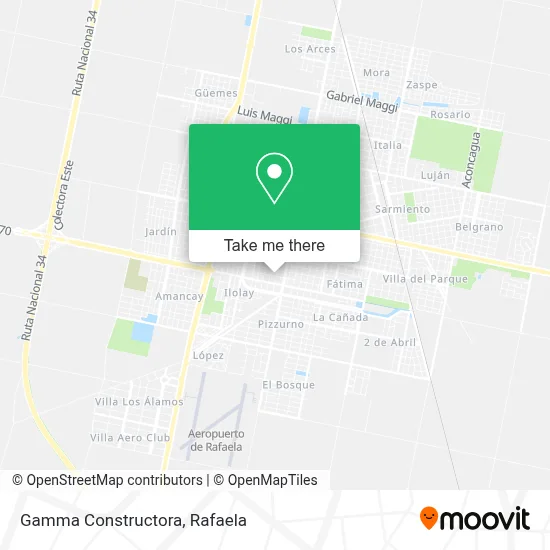 Gamma Constructora map