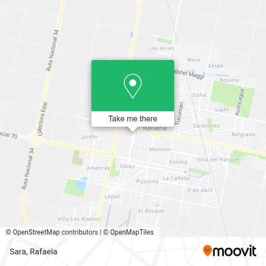 Sara map
