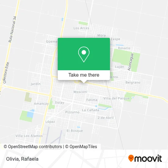 Olivia map