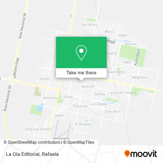 La Ola Editorial map