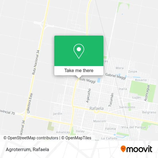 Agroterrum map