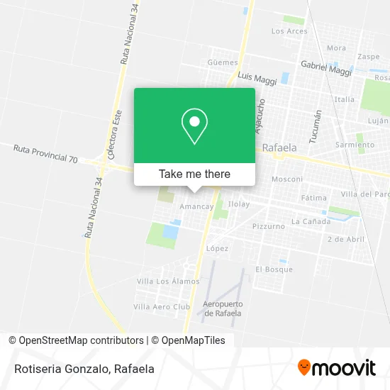 Rotiseria Gonzalo map