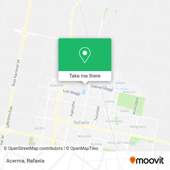 Acerma map