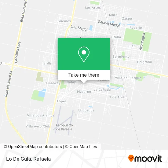 Lo De Gula map