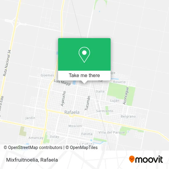 Mixfruitnoelia map