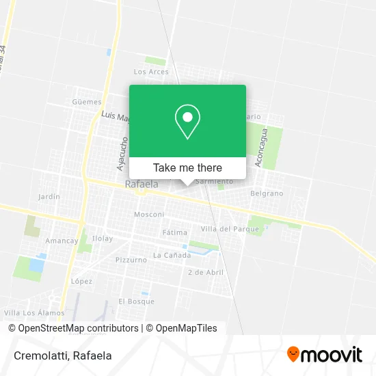 Cremolatti map