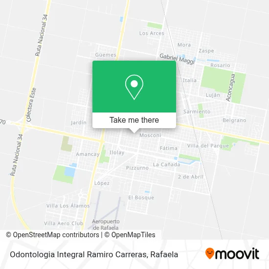 Odontologia Integral Ramiro Carreras map