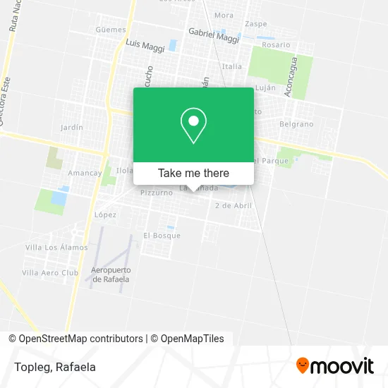 Topleg map