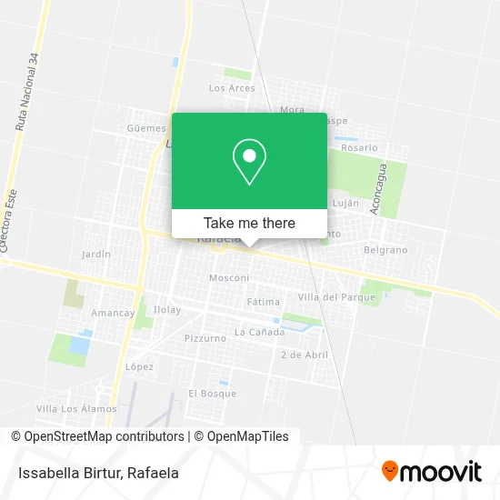Issabella Birtur map
