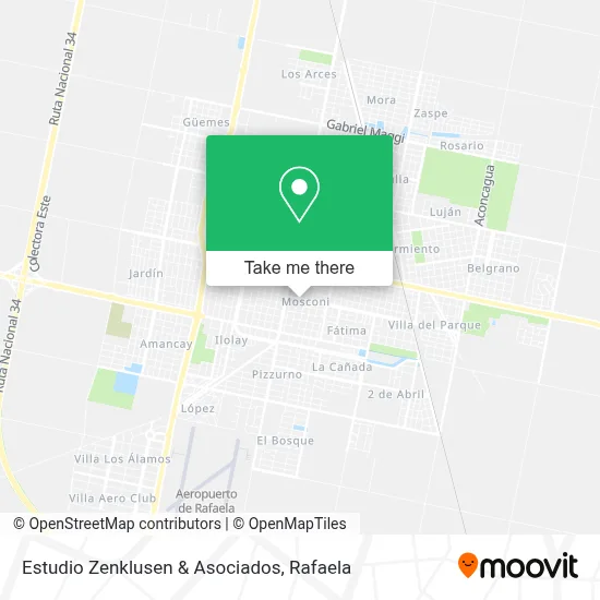 Estudio Zenklusen & Asociados map