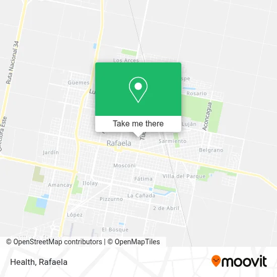Santé map