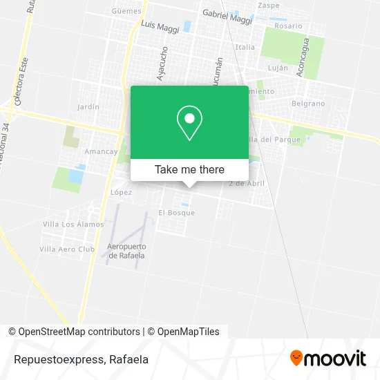 Repuestoexpress map