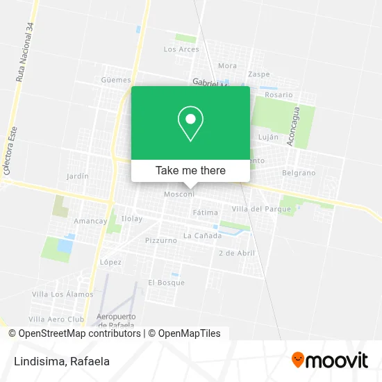 Lindisima map