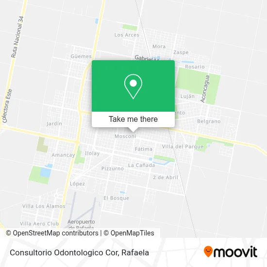 Consultorio Odontologico Cor map