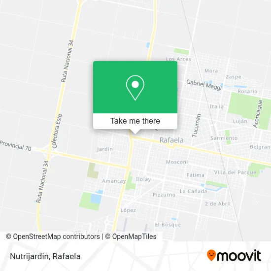 Nutrijardin map
