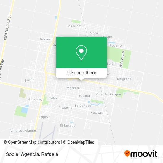 Social Agencia map