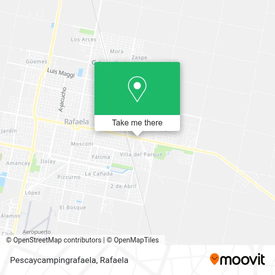 Pescaycampingrafaela map