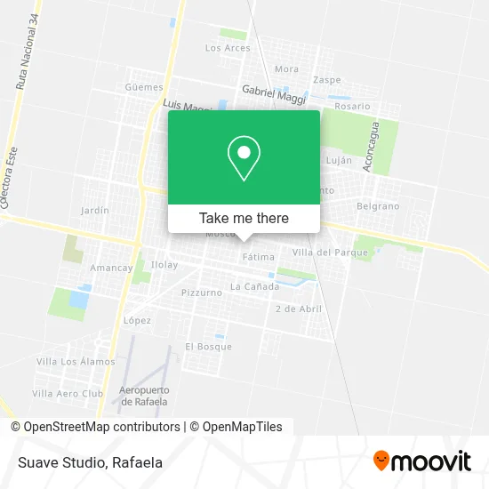 Suave Studio map
