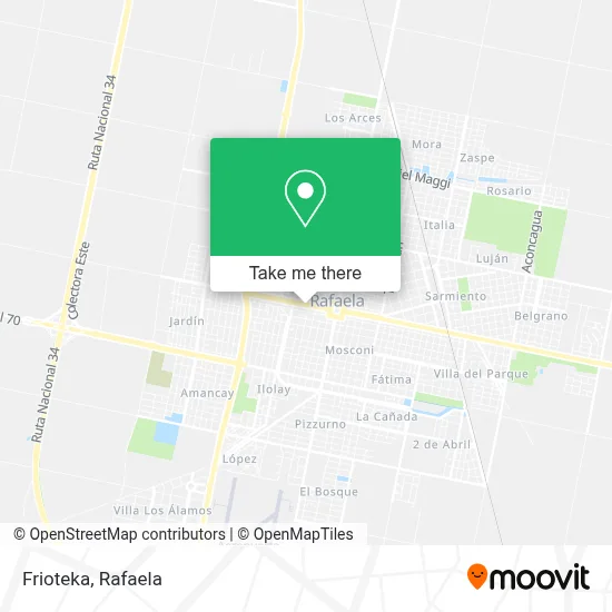 Frioteka map