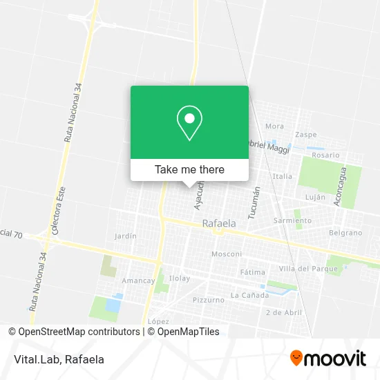 Vital.Lab map