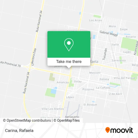 Carina map