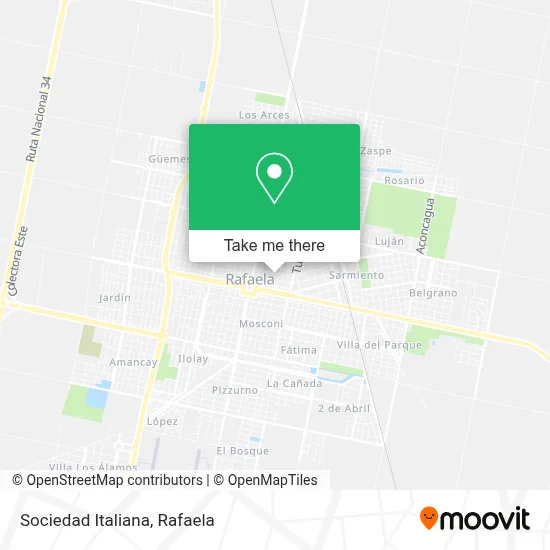 Sociedad Italiana map