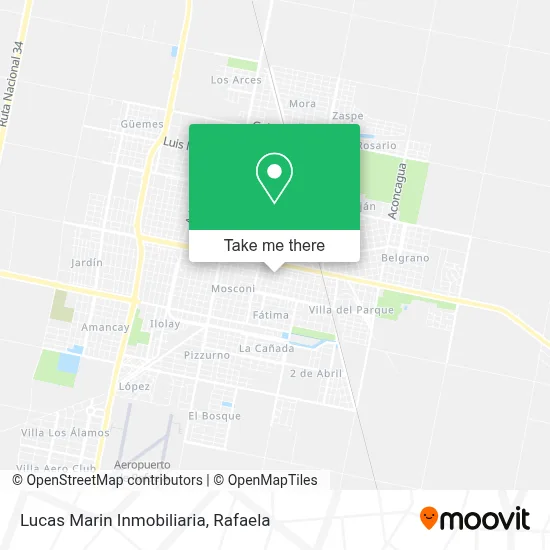 Lucas Marin Inmobiliaria map