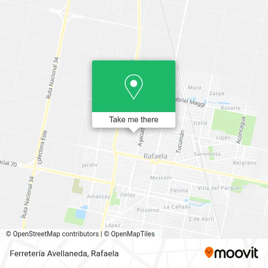 Ferretería Avellaneda map