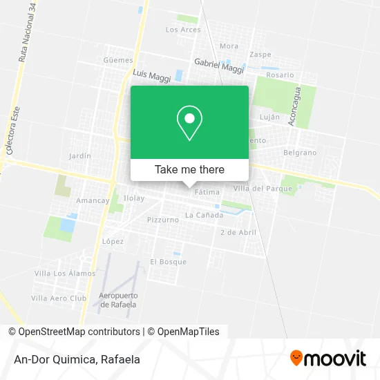 An-Dor Quimica map