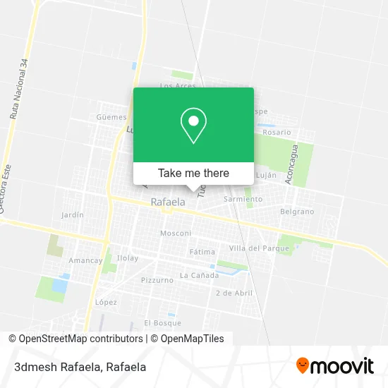 3dmesh Rafaela map