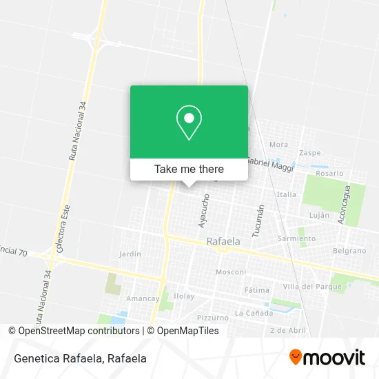Genetica Rafaela map