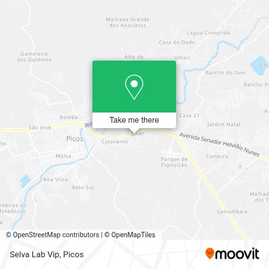 Selva Lab Vip map