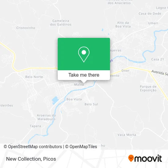 New Collection map