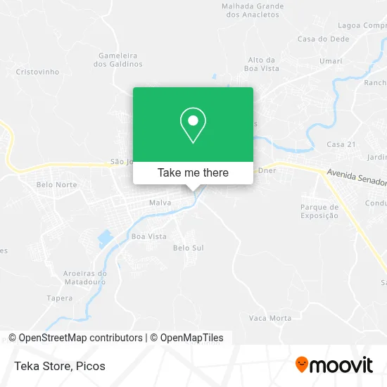 Teka Store map