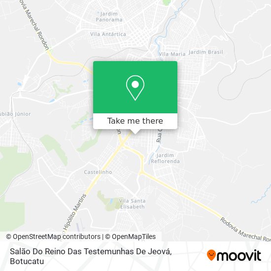 Salão Do Reino Das Testemunhas De Jeová map