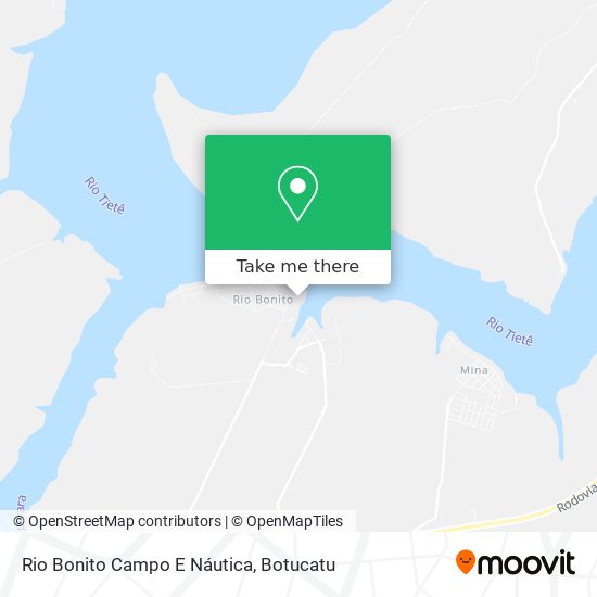 Rio Bonito Campo E Náutica map