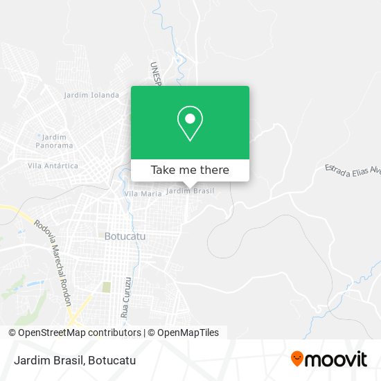 Mapa Jardim Brasil