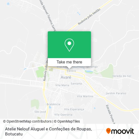 Atelie Nelouf Aluguel e Confeções de Roupas map