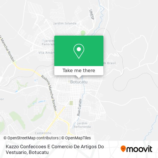 Kazzo Confeccoes E Comercio De Artigos Do Vestuario map